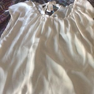 Pleated top with tie up back